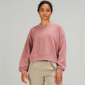 Lululemon Athletica Dusty Rose‎ Crewneck Top